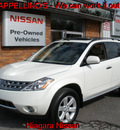 nissan murano 2007 white suv sl gasoline 6 cylinders all whee drive automatic 14094