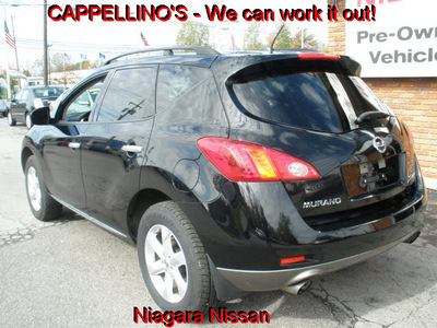 nissan murano 2009 black suv sl gasoline 6 cylinders all whee drive automatic 14094