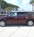 ford flex 2012 dk  red limited gasoline 6 cylinders front wheel drive automatic 32401