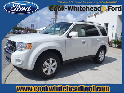 ford escape 2012 white suv limited gasoline 4 cylinders front wheel drive automatic 32401