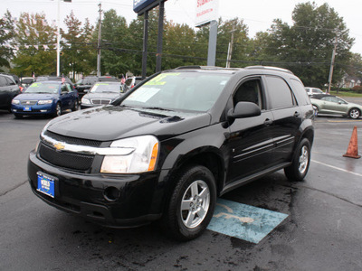 chevrolet equinox 2008 black suv ls gasoline 6 cylinders all whee drive automatic 07701