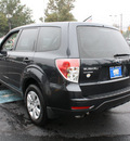 subaru forester 2010 dark gray suv 2 5x gasoline 4 cylinders all whee drive automatic 07701
