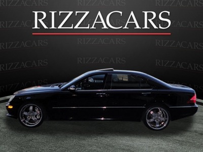 mercedes benz s55 2003 blacknavi sedan amg kompressor gasoline 8 cylinders rear wheel drive automatic with overdrive 60546