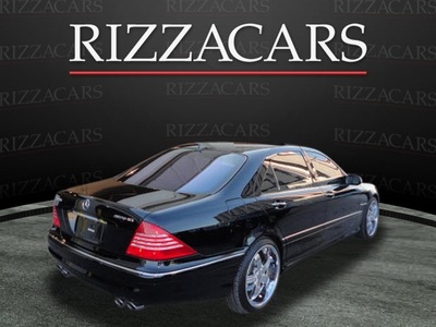 mercedes benz s55 2003 blacknavi sedan amg kompressor gasoline 8 cylinders rear wheel drive automatic with overdrive 60546