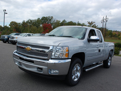 chevrolet silverado 1500 2012 silver lt flex fuel 8 cylinders 4 wheel drive automatic 27330