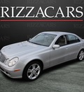 mercedes benz e500 2005 silver sedan 4matic awd gasoline 8 cylinders all whee drive automatic with overdrive 60546