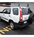 honda cr v 2006 white suv lx gasoline 4 cylinders all whee drive automatic with overdrive 07044