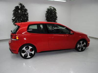 volkswagen gti 2011 red hatchback pzev gasoline 4 cylinders front wheel drive automatic 91731