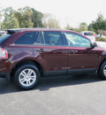 ford edge 2009 dk  red suv se gasoline 6 cylinders front wheel drive automatic with overdrive 55124