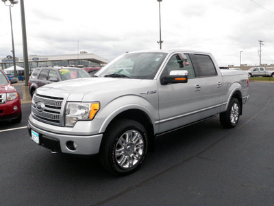 ford f 150 2010 silver pickup truck cc platinum 4x4 flex fuel 8 cylinders 4 wheel drive automatic 56301