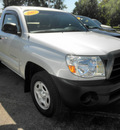 toyota tacoma 2007 silver gasoline 4 cylinders rear wheel drive 5 speed manual 34474