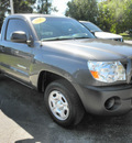 toyota tacoma 2009 gray gasoline 4 cylinders 2 wheel drive 5 speed manual 34474