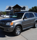 toyota sequoia 2003 gray suv limited gasoline 8 cylinders rear wheel drive automatic with overdrive 76087