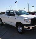 toyota tundra 2008 white gasoline 8 cylinders 2 wheel drive automatic 76087