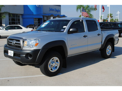 toyota tacoma 2010 silver prerunner v6 gasoline 6 cylinders 2 wheel drive automatic 77065