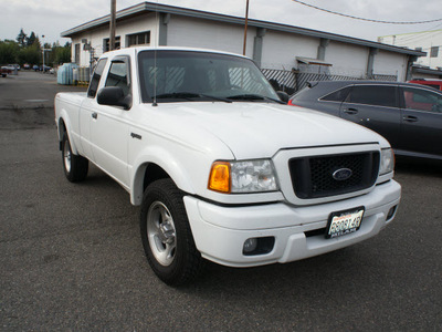 ford ranger 2004 white edge 2wd gasoline 6 cylinders rear wheel drive 5 speed manual 98371