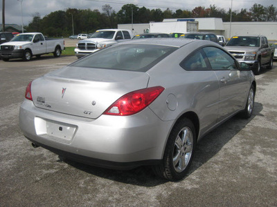 pontiac g6 2006 silver coupe gt gasoline 6 cylinders front wheel drive autostick 62863