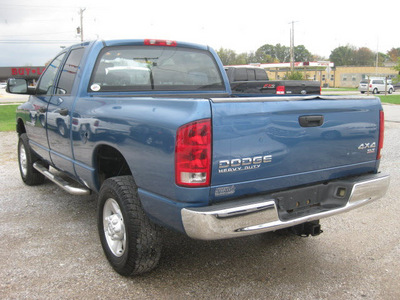 dodge ram pickup 2500 2004 blue st gasoline 8 cylinders 4 wheel drive automatic 62863