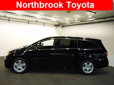 honda odyssey 2011 black van touring gasoline 6 cylinders front wheel drive automatic 60062