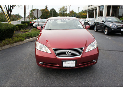 lexus es 350 2009 red sedan premium package gasoline 6 cylinders front wheel drive automatic 07755