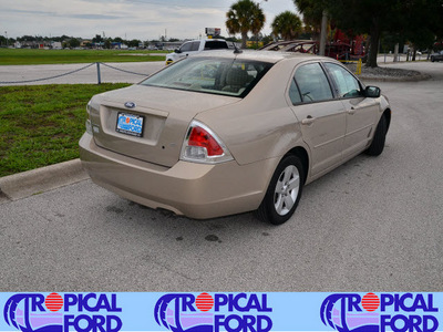 ford fusion 2008 gold sedan se gasoline 4 cylinders front wheel drive automatic 32837