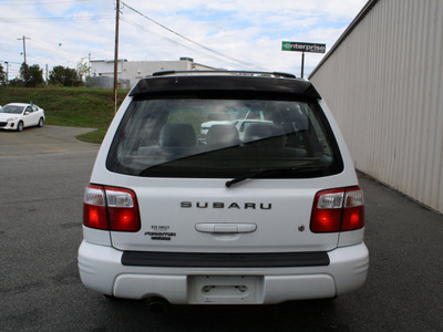 subaru forester 2002 white suv s gasoline 4 cylinders all whee drive automatic 27215