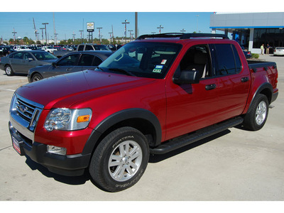 ford explorer sport trac 2008 red suv xlt gasoline 6 cylinders 2 wheel drive automatic 77090