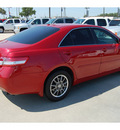 toyota camry 2010 red sedan le 4 cylinders front wheel drive automatic 77090