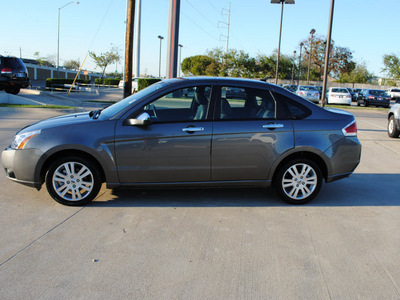 ford focus 2010 dk  gray sedan sel gasoline 4 cylinders front wheel drive automatic 75228