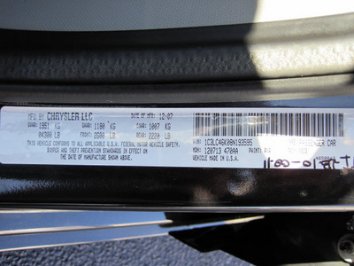 chrysler sebring 2008 black sedan lx gasoline 4 cylinders front wheel drive automatic 46410