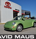 volkswagen beetle 2005 green gls gasoline 4 cylinders front wheel drive automatic 32771