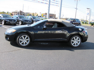 mitsubishi eclipse spyder 2007 black gt gasoline 6 cylinders front wheel drive 5 spd automatic 46410