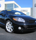 mitsubishi eclipse spyder 2007 black gt gasoline 6 cylinders front wheel drive 5 spd automatic 46410
