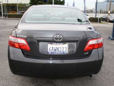 toyota camry 2007 gray sedan ce gasoline 4 cylinders front wheel drive automatic 94010