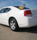 dodge charger 2010 white sedan sxt gasoline 6 cylinders rear wheel drive automatic 90241