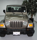 jeep wrangler 2005 beige suv x gasoline 6 cylinders 4 wheel drive automatic 91731