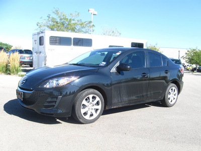 mazda mazda3 2010 black sedan i sport gasoline 4 cylinders front wheel drive automatic 80504