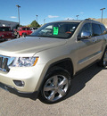 jeep grand cherokee 2012 white gold suv overland gasoline 8 cylinders 4 wheel drive automatic 81212