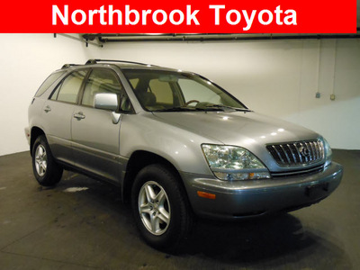 lexus rx 300 2002 silver suv gasoline 6 cylinders all whee drive automatic 60062