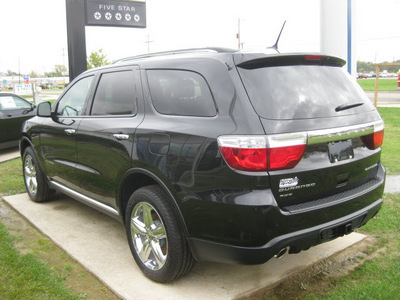 dodge durango 2012 black suv citadel gasoline 8 cylinders all whee drive 6 speed automatic 62863