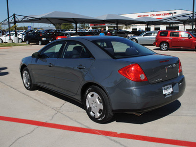 pontiac g6 2007 gray sedan gasoline 4 cylinders front wheel drive automatic 76087