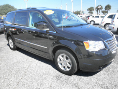 chrysler town and country 2010 black van touring gasoline 6 cylinders front wheel drive automatic 34474
