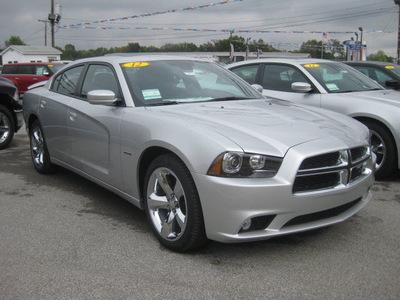 dodge charger 2012 silver sedan r t gasoline 8 cylinders rear wheel drive 5 speed automatic 62863