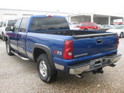 chevrolet silverado 1500 2003 blue lt gasoline 8 cylinders 4 wheel drive automatic 62863