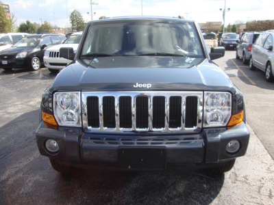 jeep commander 2008 blue suv sport gasoline 6 cylinders 4 wheel drive automatic 60443