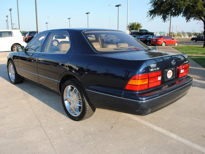 lexus ls 400 1999 blue sedan gasoline v8 rear wheel drive automatic 75228