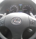 lexus is 2010 black sedan 250 gasoline 6 cylinders rear wheel drive automatic 33884