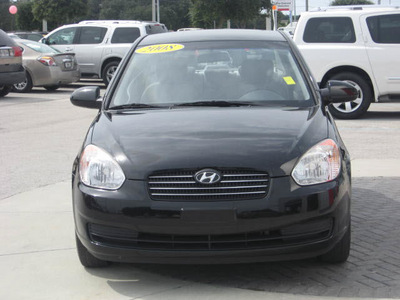 hyundai accent 2008 black sedan gls gasoline 4 cylinders front wheel drive automatic 33884