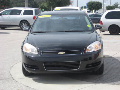 chevrolet impala 2009 black sedan ls flex fuel 6 cylinders front wheel drive automatic 33884