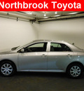 toyota corolla 2010 silver sedan le gasoline 4 cylinders front wheel drive automatic 60062